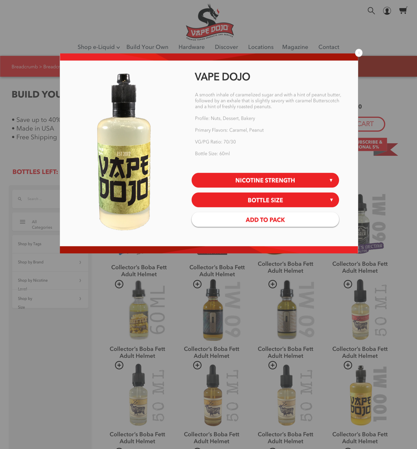 Vape Dojo Build Pack